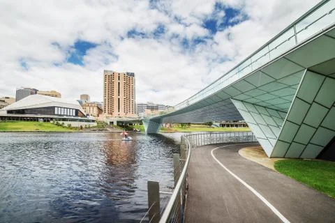 Adelaide view at the noon Stock Photos