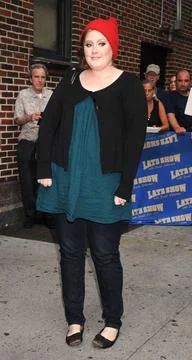  Adele at the Late Show With David Letterman in New York City - 16 June 20... Stock-Fotos