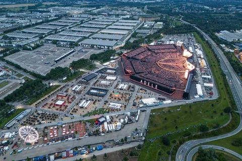  Adele in Muenchen - 2. Show der Europa Konzerte am 03.08.2024 auf dem Fre... 스톡 사진