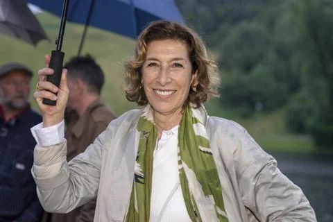 Adele Neuhauser bei der Premiere des Fernsehfilms Faltenfrei auf dem 38. F... Stock Photos