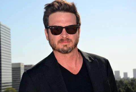  Aden Young at the press junket for Rectify in Los Angeles - 11 April 2013... Stock Photos
