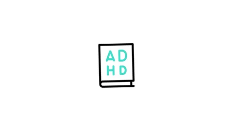 Adhd Animated Icon Stock Footage 320340279