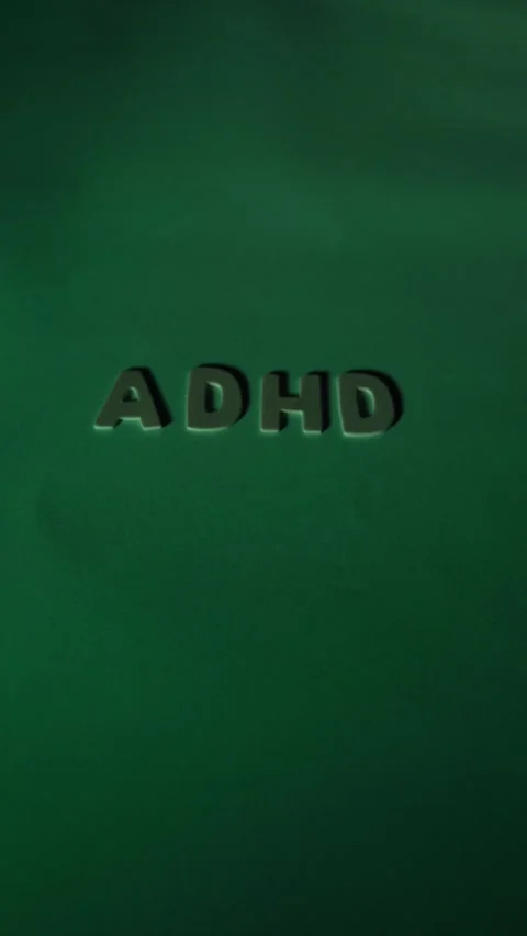Adhd attention deficit hyperactivity disorder concept Stock Footage 326364244