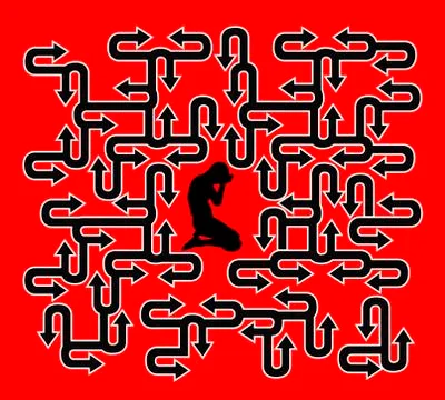 ADHD Illustrazione stock