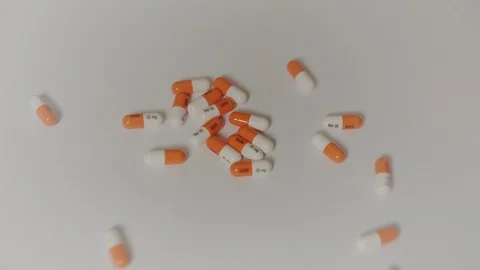 ADHD medicine Stock Footage 128466655