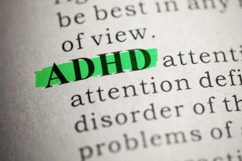 ADHD 스톡 사진