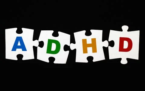 ADHD puzzle Stock Photos