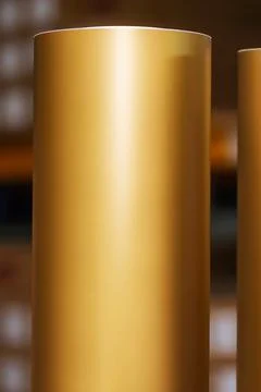 Adhesive films. Material for advertisers. Plotter banner. Foto stock
