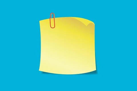 Adhesive notes are posted serving as reminders, to-do lists, or messages for Stock Photos