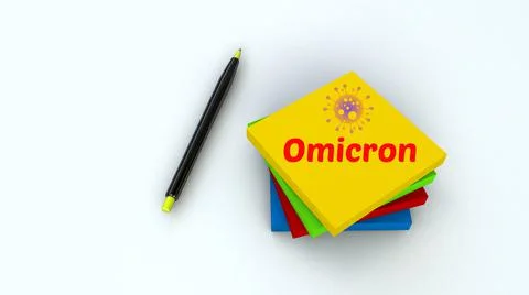 Adhesive omicron Stock Photos