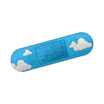 Adhesive Patch illustration 库存插图