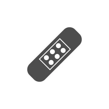 Adhesive plaster icon. Elements of web icon. Premium quality graphic design icon イラスト素材