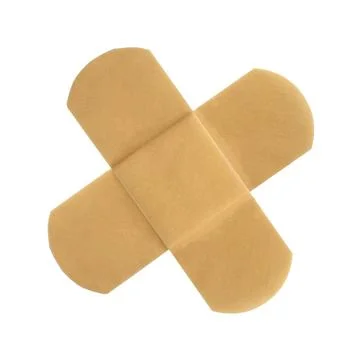 Adhesive plaster isolated Stock Photos