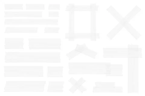 Adhesive Tape Stock Illustration