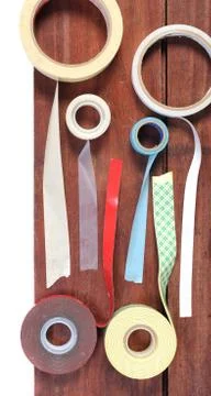Adhesive tapes Stock Photos