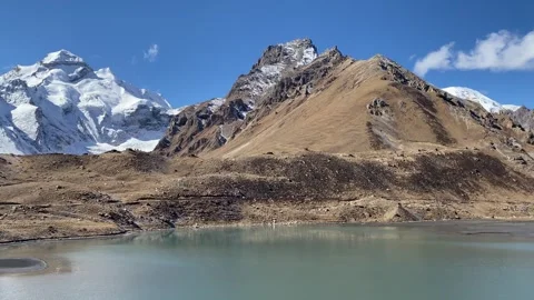 Adi Kailash, the second most important peak of Panch Kailash group, Uttarakhand Stock-Footage 296246521