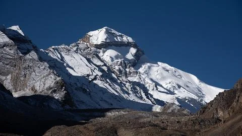 Adi Kailash, the second most important peak of Panch Kailash group, Uttarakha Stock Photos