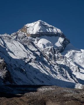 Adi Kailash, the second most important peak of Panch Kailash group, Uttarakha Stock Photos
