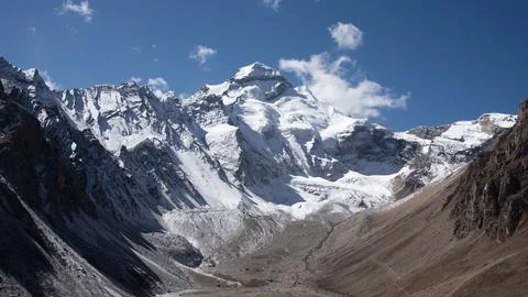 Adi Kailash, the second most important peak of Panch Kailash group, Uttarakha Stock Photos