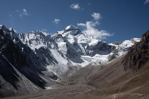 Adi Kailash, the second most important peak of Panch Kailash group, Uttarakha Stock Photos