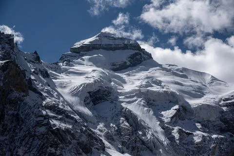 Adi Kailash, the second most important peak of Panch Kailash group, Uttarakha Stock Photos