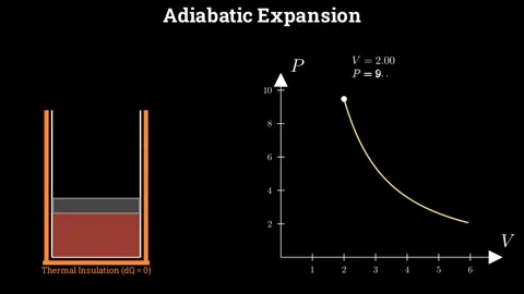 Adiabatic PV Diagram 動画素材 336463975