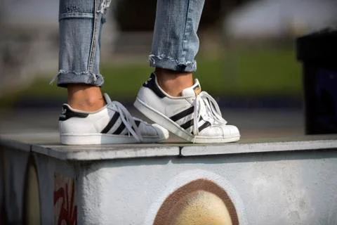 Adidas Superstar Stock Photos
