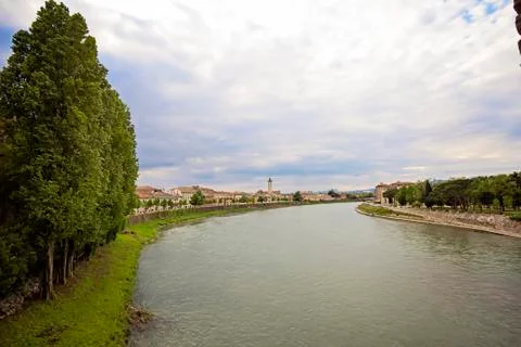 Adige River Stock Photos