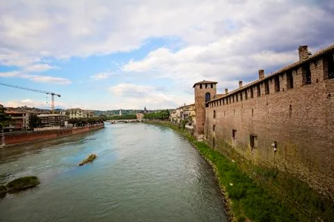 Adige River Stock Photos