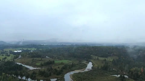 Adirondack High Peaks Cascade Lake Drone Footage 動画素材 286854079