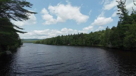 Adirondack Lake 1 Vídeo Stock 342655786