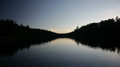 Adirondack lake Video stock 1046586
