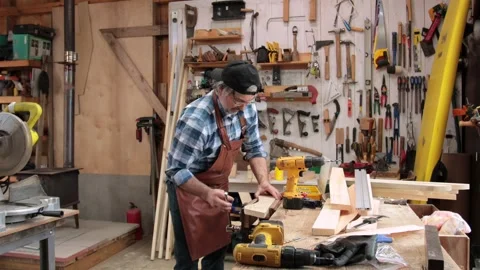 Adirondack order in progress Stock Footage 323061062