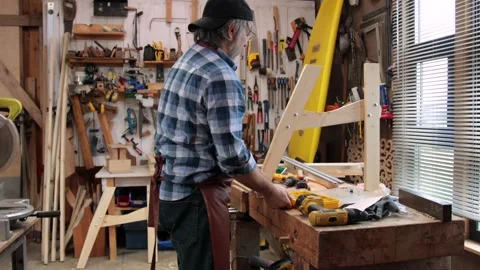 Adirondack order in progress Stock Footage 323061329