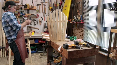 Adirondack order in progress Stock Footage 323780202