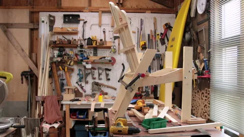 Adirondack order in progress Stock Footage 323781436