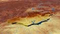 Adiyaman - Turkey region extruded. Bumps shaded 4k or 4k+ Resolution