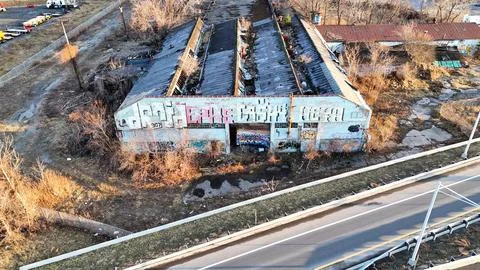 Adjacent - Syracuse, NY Foto stock