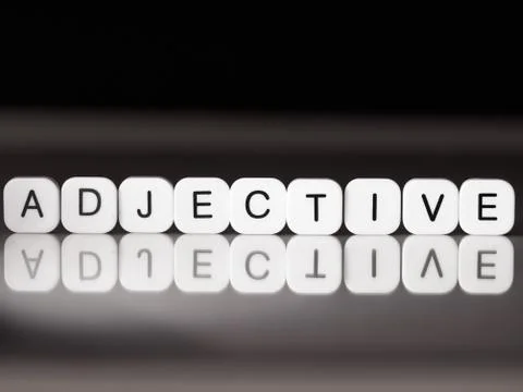 Adjective concept Stock Photos