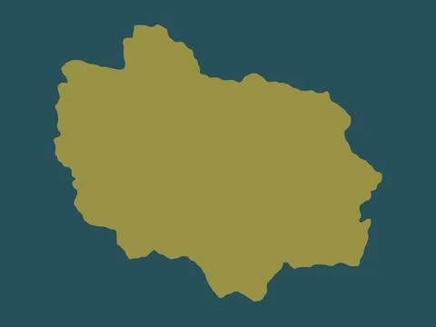 Adjuntas, Puerto Rico. Solid color shape イラスト素材