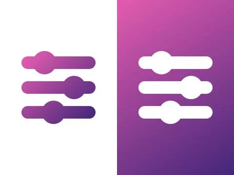 Adjust Logo Design Stock Illustration