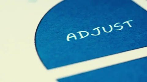 Adjust &amp; Plan Business Planning Chart 스톡 동영상 43500513