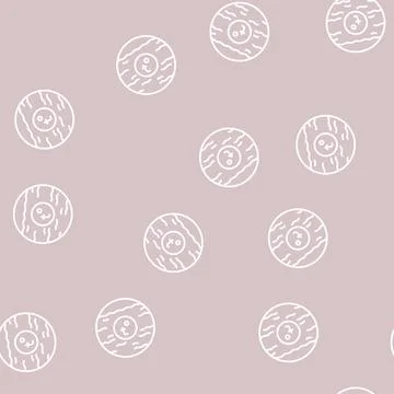 Adjust shower temperature line seamless pattern Illustrazione stock