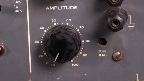 Adjust signal amplitude Stock Footage 84002131