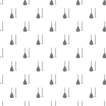 Adjustable folding paddle pattern, cartoon style Illustrazione stock