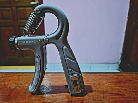 Adjustable hand grip 스톡 사진