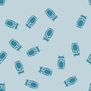 Adjustable hiking backpack glyph vector seamless pattern Stock Illustration
