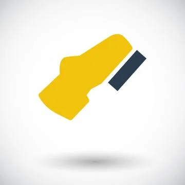 Adjustable pedal Stock Illustration