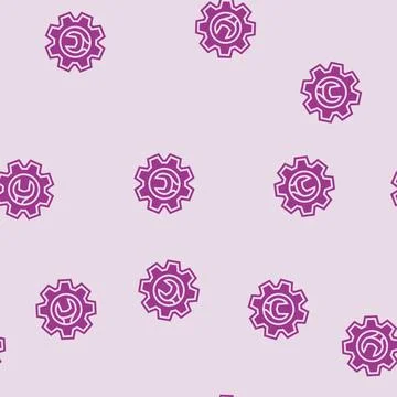 Adjustable settings glyph seamless pattern Illustrazione stock