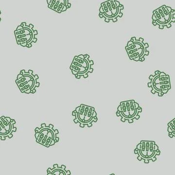 Adjustable settings line vector seamless pattern イラスト素材